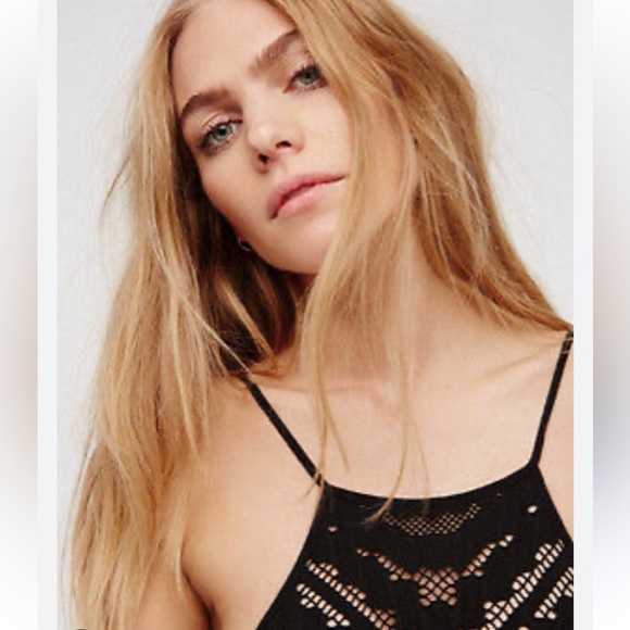 Free People Intimately Seamless Solstice Black Bodysuit M/L - Picture 5 of 11